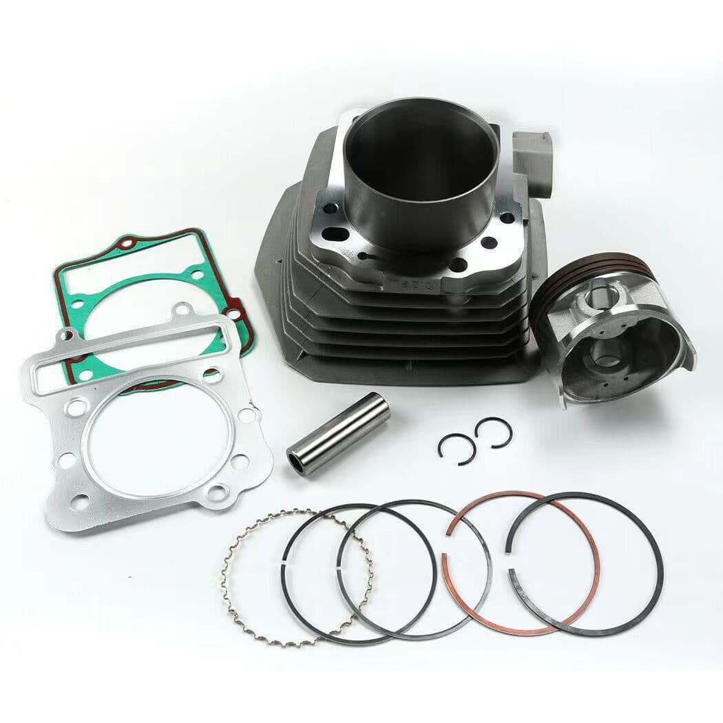 Motorcycle Engine Cylinder KLF300 KVF300 Bayou300 Cylinder Kit 76mm Compatible with Kawasaki Motorcycles