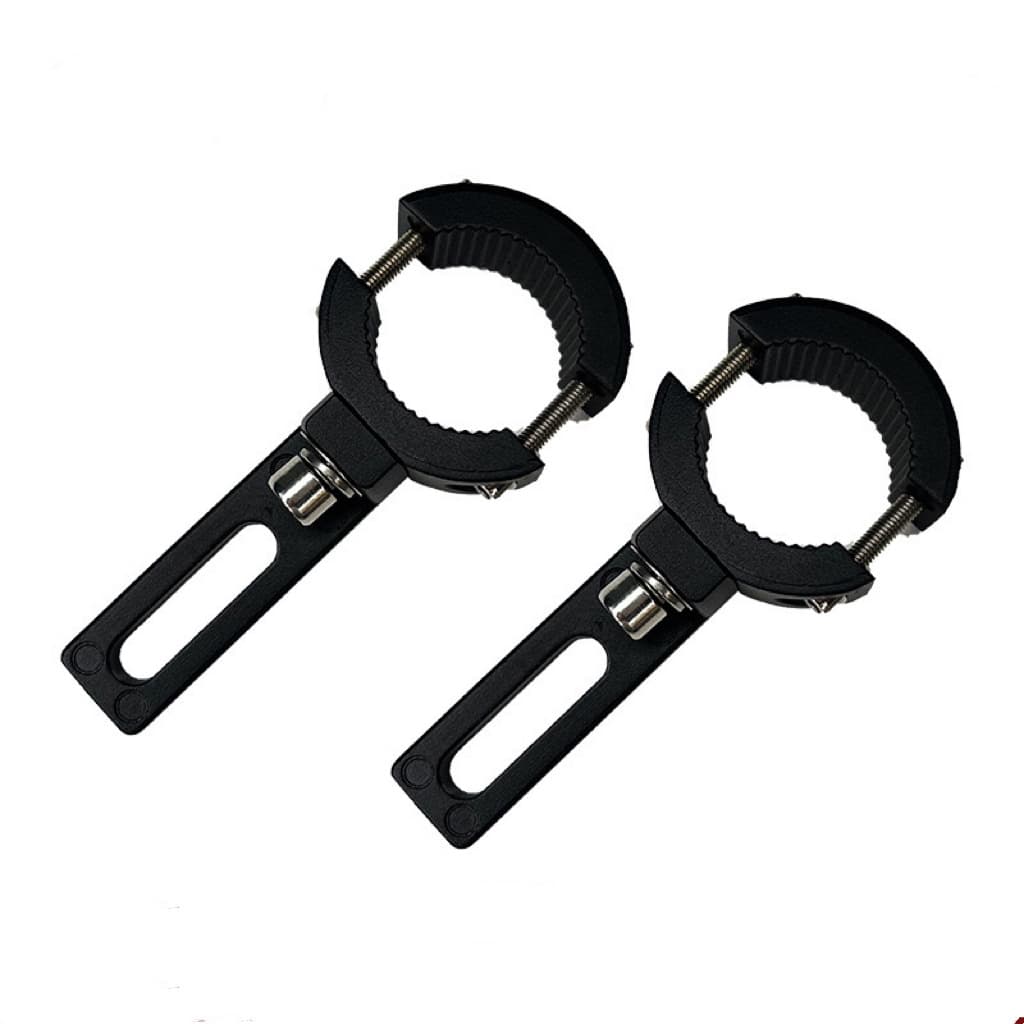 Factory Direct Off-Road Vehicle Front Bumper Fog Light Tube Clamp Bracket ATV UTV Motorcycle Crash Bar Rotatable Spot Light Mount