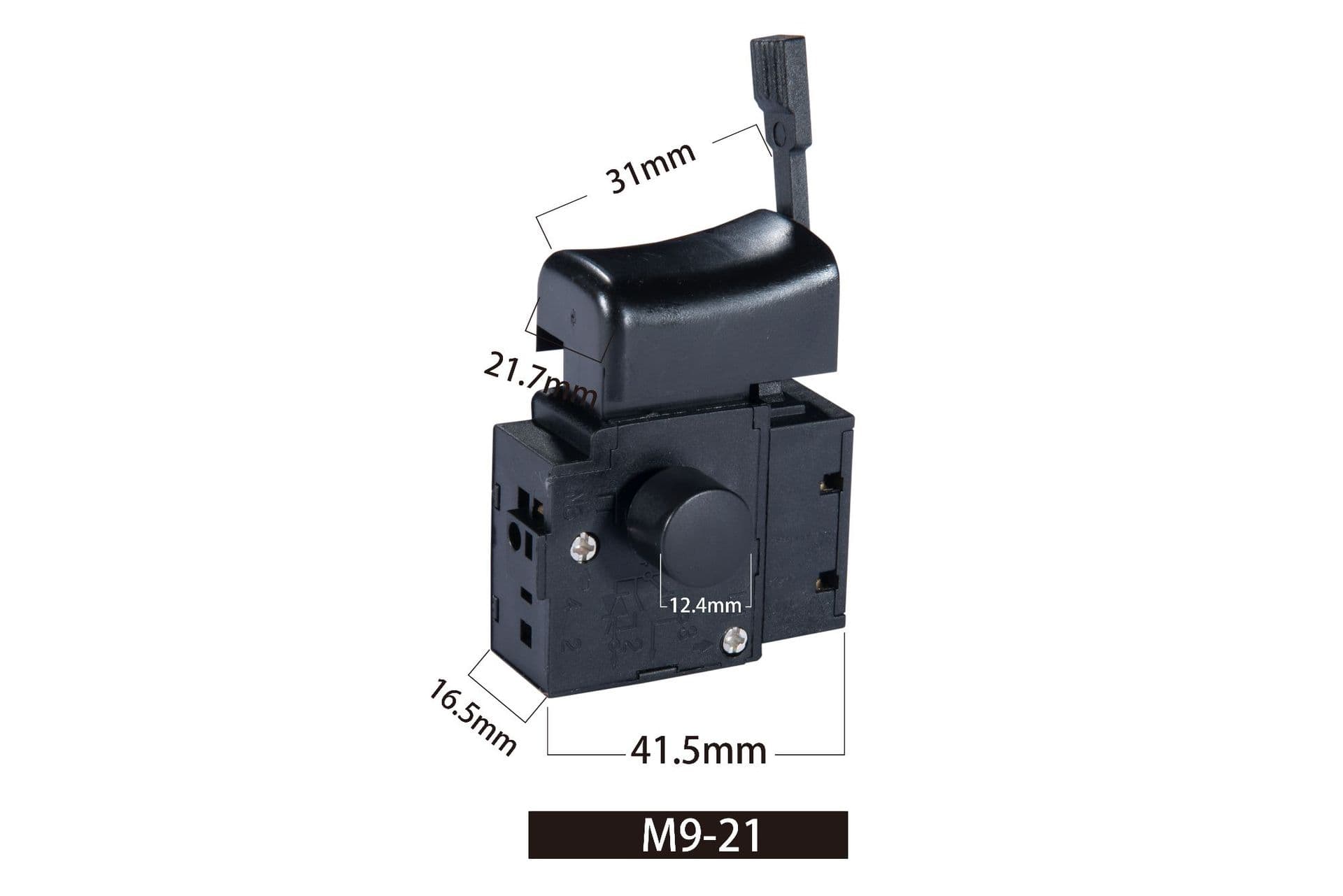 9-21 Universal Power Tool Switch for Hand Drill Impact Drill Stepless Speed Control Forward/Reverse Speed Adjustment Switch Wholesale