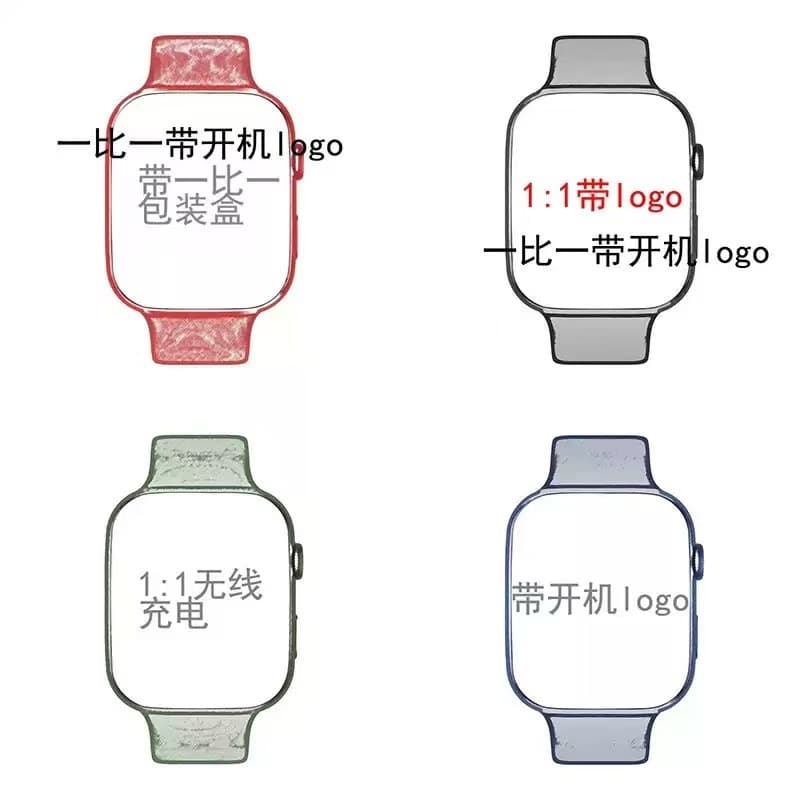 Huaqiangbei Watch S10 S11 Boot Logo Smart Bluetooth Watch 1:1 S9 Ultra2/3 Export Version