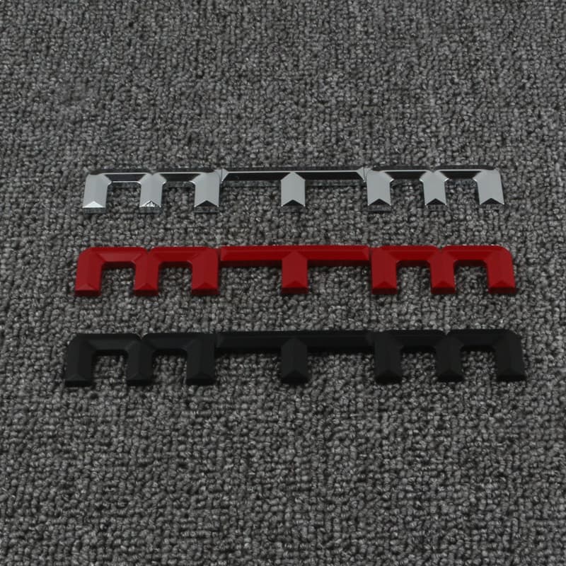 Suitable for A3A4LCC golf decorative car sticker German MTM rear tail logo modification performance car logo