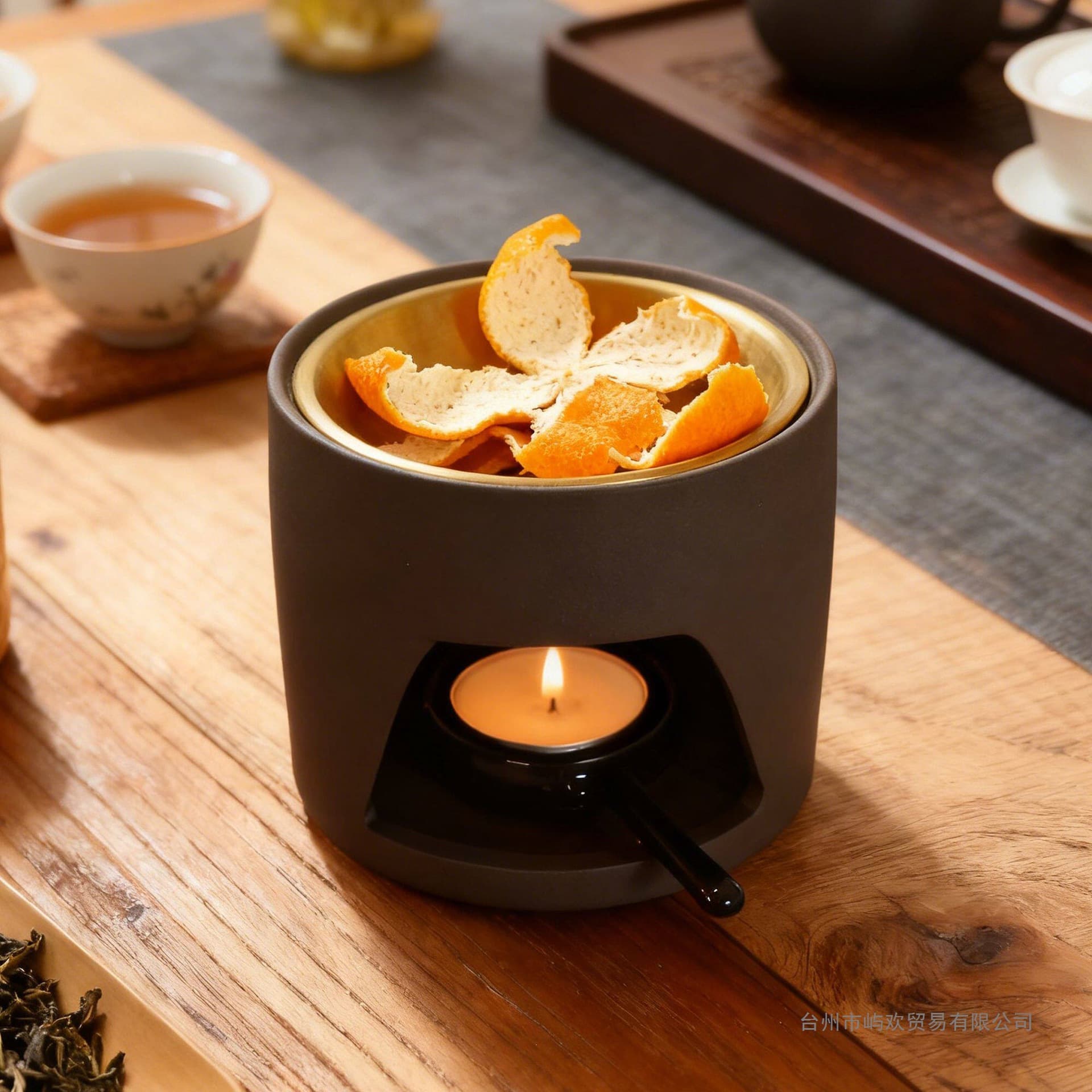 Dry and wet separation ceramic aromatherapy furnace can dry burn incense powder cedar aromatherapy lamp wax melting furnace beauty salon essential oil aromatherapy lamp