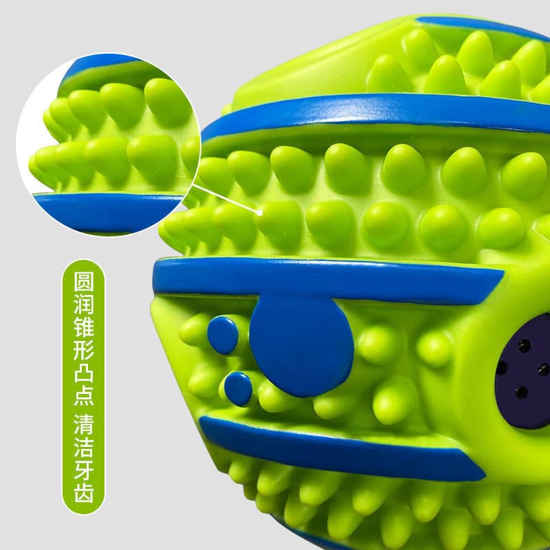 Pet Dog Chew Toy Squeaky Ball for Boredom Relief, Non-Destructive Self-Play for Small, Medium, and Large Dogs like Golden Retriever, Plush
