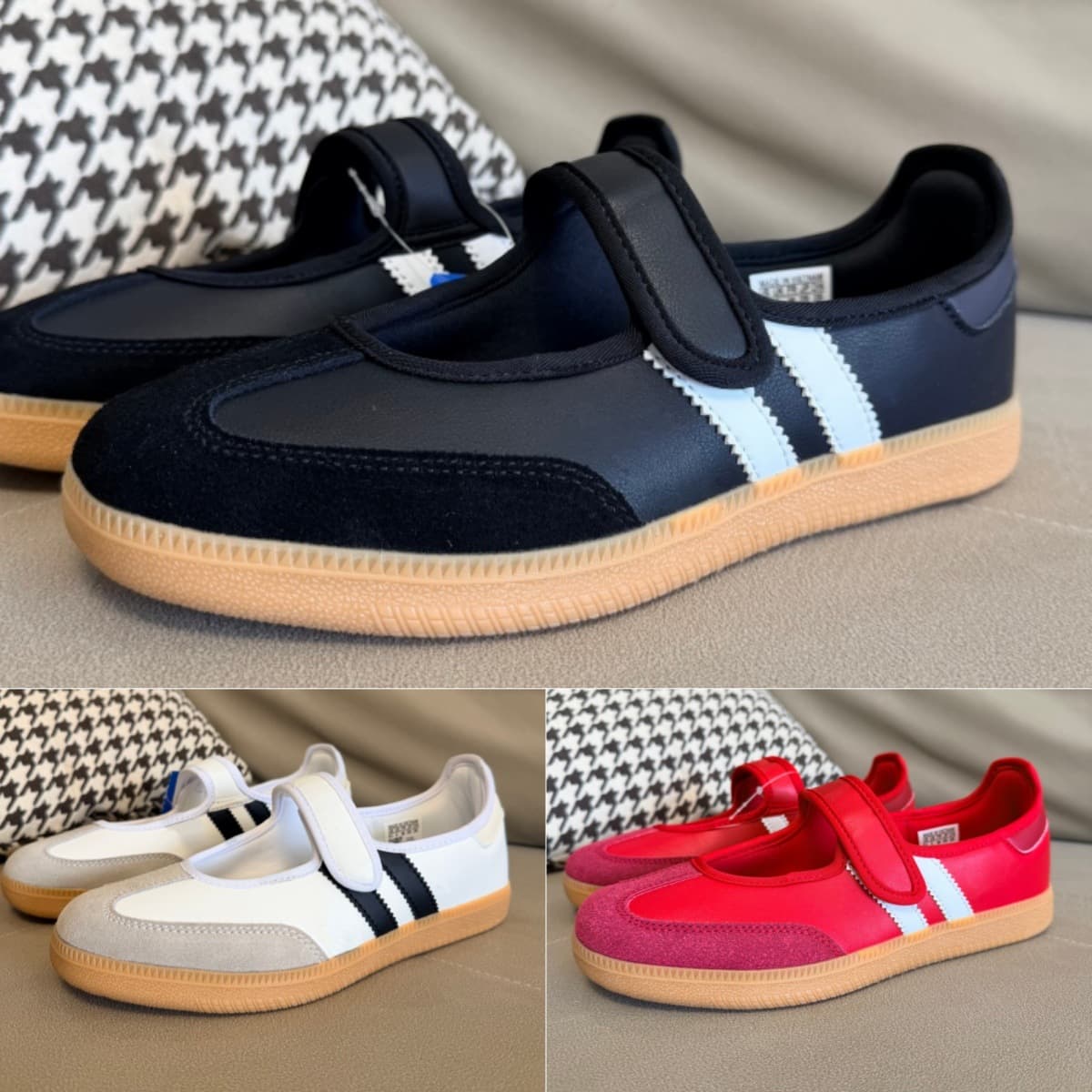 Classic Magic Buckle Low-Top Mary Jane Shoes, Foreign Trade Non-Slip Lightweight Soft Flat Casual Shoes for Women