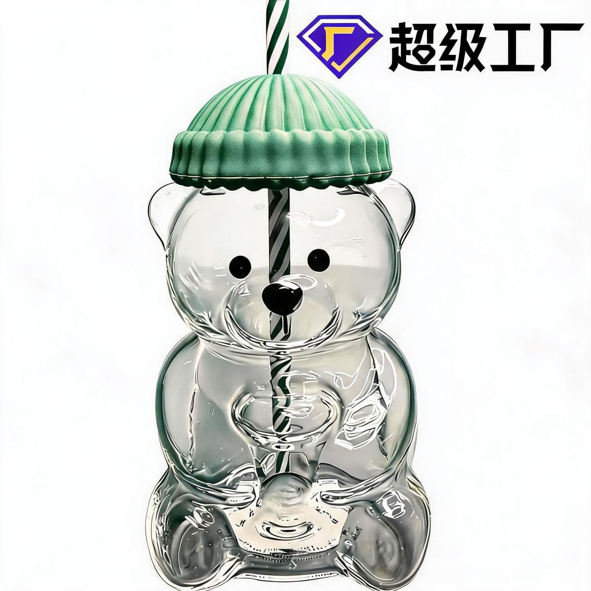 Bear Silicone Lid | Waterproof Versatile Coffee Lid | Christmas Cute Holiday Silicone Lid
