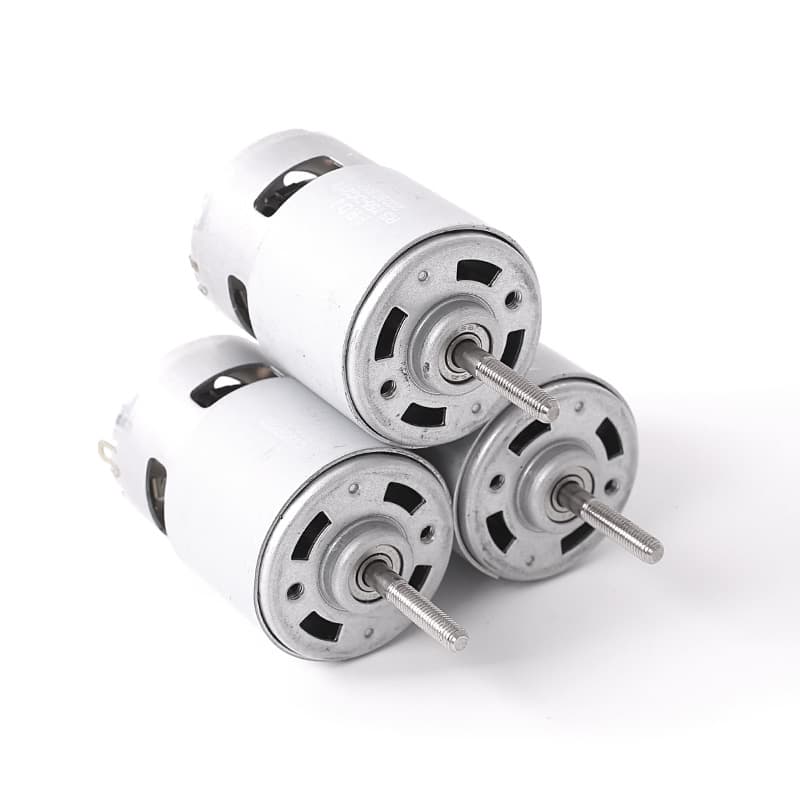 755 Micro DC Motor for Vacuum Cleaners, Electric Tools, Massagers, Juice Machines, Lawn Mowers