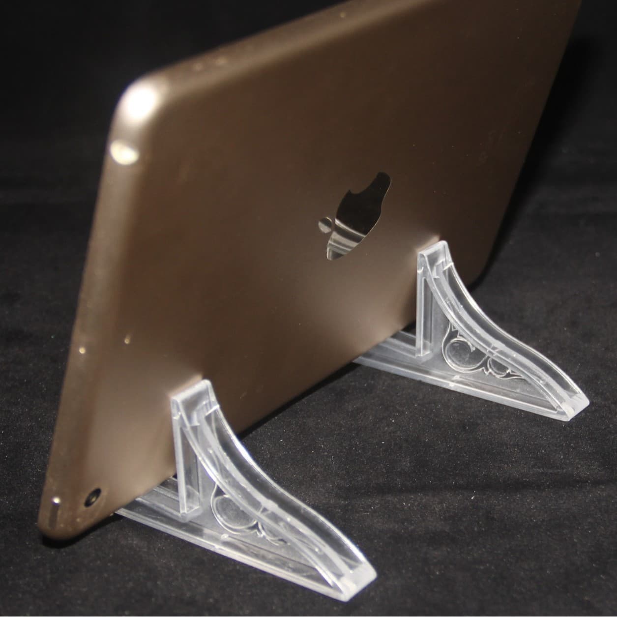 Glass Crystal Painting Display Stand Base Photo Frame Transparent Plastic Support Medal Certificate Display Stand Bracket