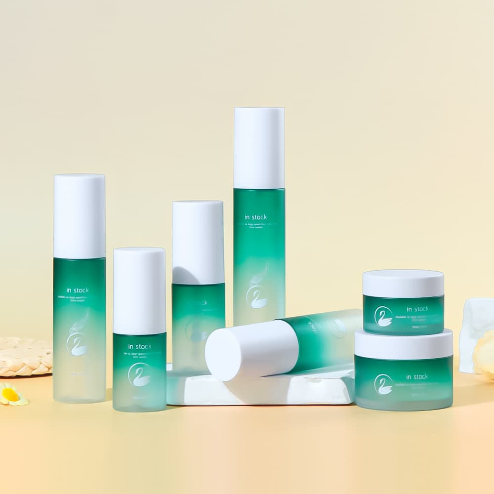 PET plastic cleansing and moisturizing mud mask empty jar 60/80ml pure dew essence bottle skin care product pressed lotion bottle