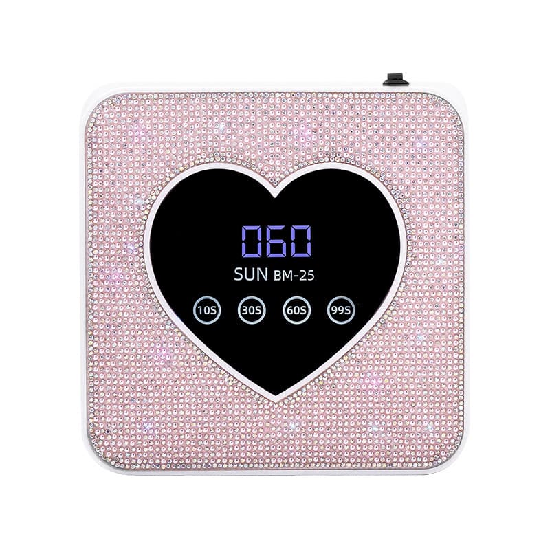 Wireless power-storage nail art phototherapy machine UV curing lamp high-power quick-drying smart induction baking lamp drying