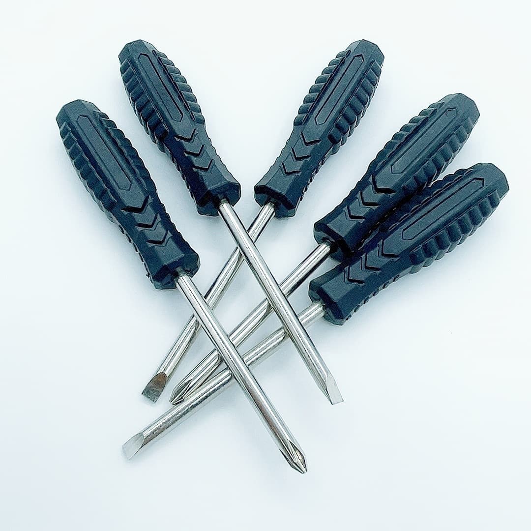 High Strength Carbon Steel 5.0 Phillips Screwdriver Flathead Manual Screwdriver Toy Appliance Repair Tool