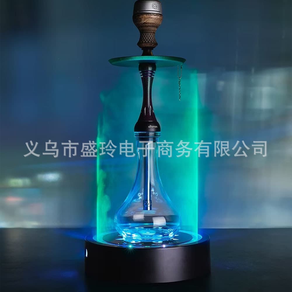 Factory Hot-Selling Hookah Accessory Cool Base, Arabic Hookah Laser Light, Glowing Base, Atmosphere