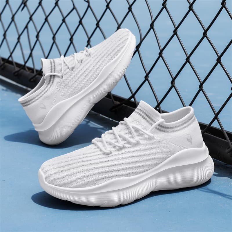 Spring/Summer New Style Shoes Men and Women Fitness Shoes High Elastic Soft Sole Dancing Shoes Mesh Square Dance Soft Sole Breathable Shoes