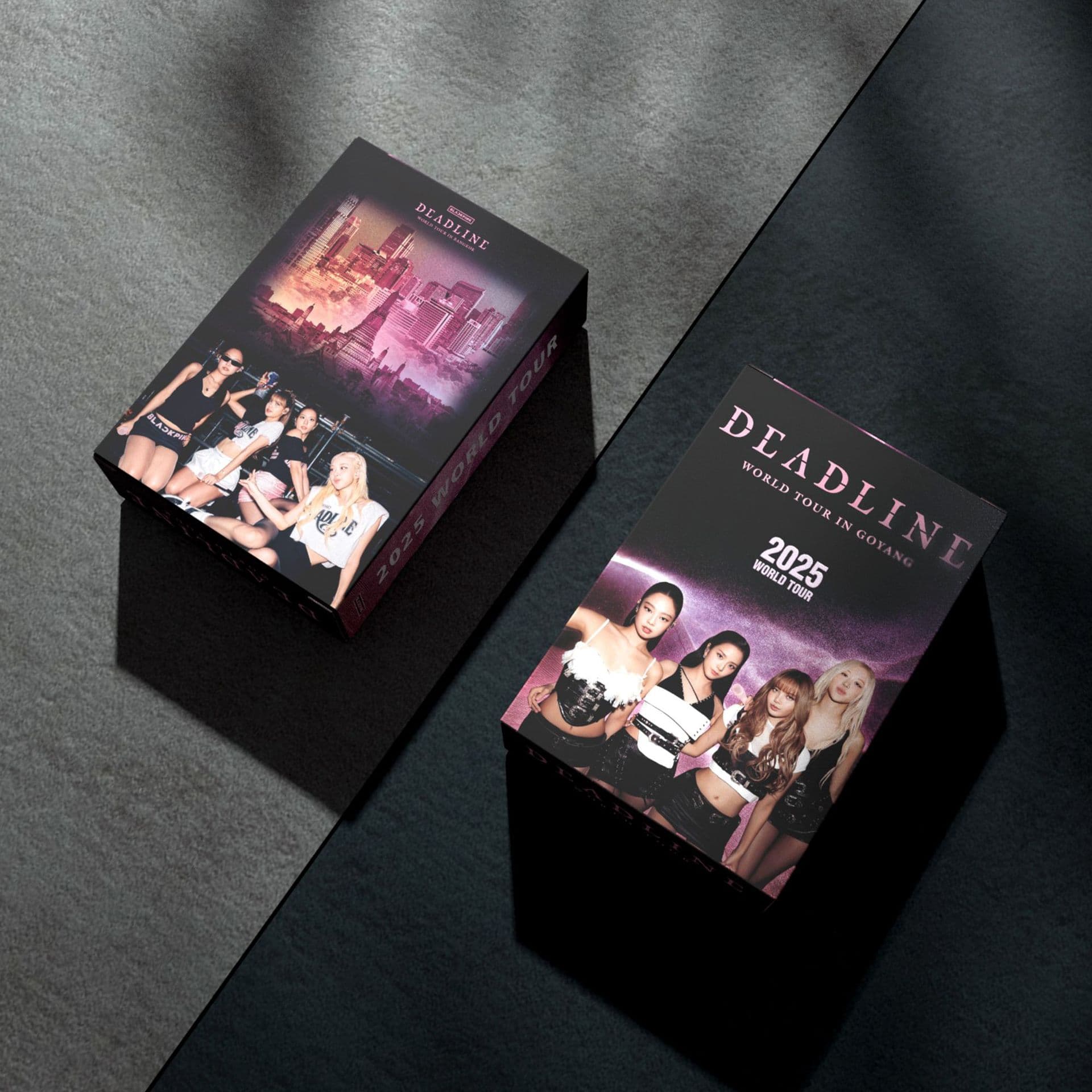 BlackPink <DEADLINE> Tour Merch Photocard KPOP Concert ROSE Collectible Lomo Card