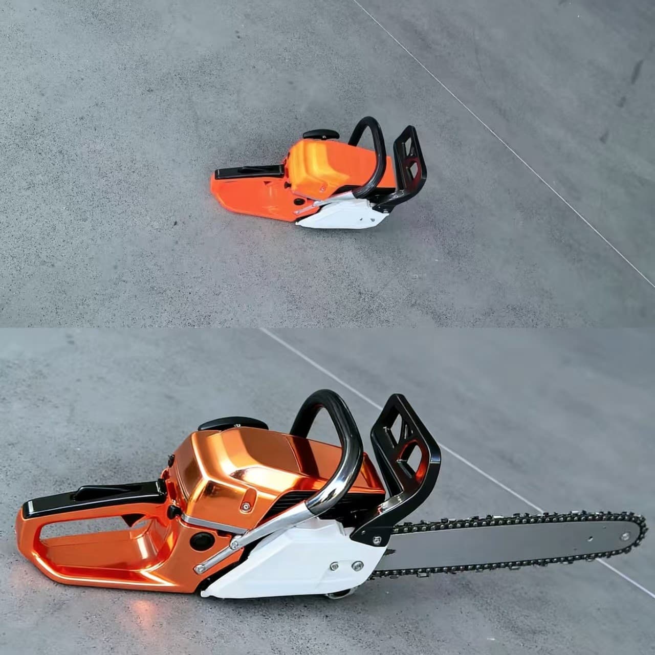 Gasoline Chainsaw Cutting Saw Logging Saw Household Chain Saw 20 Inch Two-Stroke Portable Tree Cutting Gasoline Saw Electric Saw