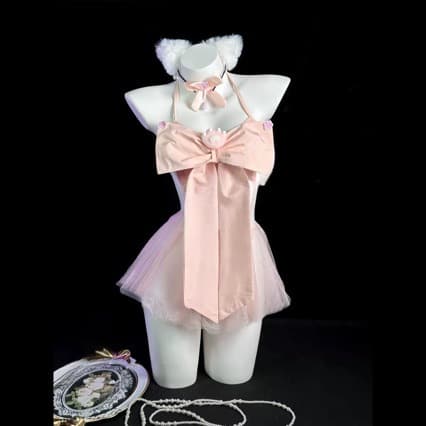 Sexy lingerie pure desire cat uniform sexy no-take-off temptation emotional fun pajamas qqny suit for women