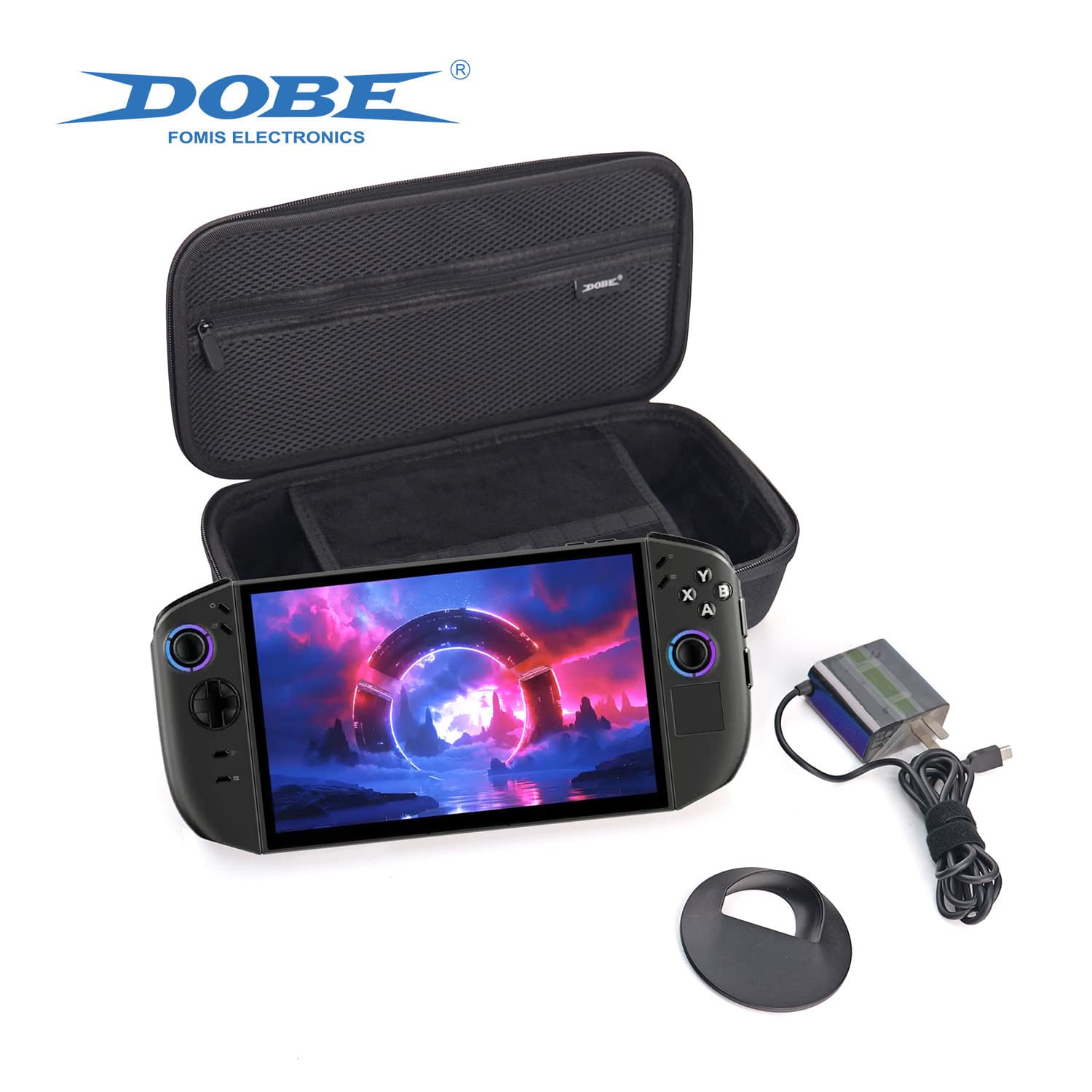 Waterproof and anti-fall Legion go2 handheld storage bag EVA zipper portable sandwich protection handbag DOBE