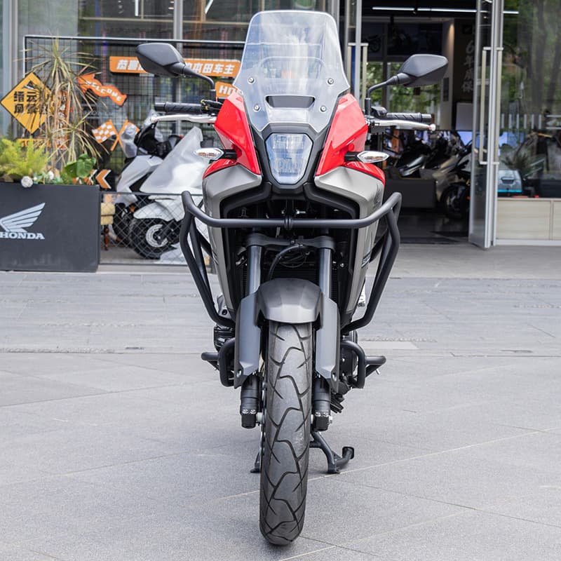 Compatible with Honda NX500 Crash Bar Engine Guard Motorcycle Stand Parking Stand Upper and Lower Protection Bar Modification Accessories