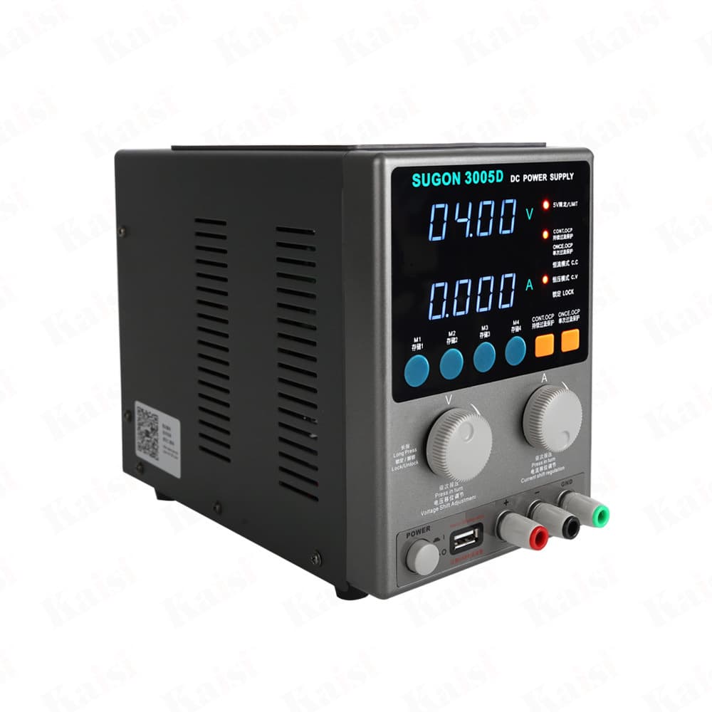SUGONG 3005D High-Power Regulated Power Supply 30V5A Precision HD 4-Digit Display Power Meter