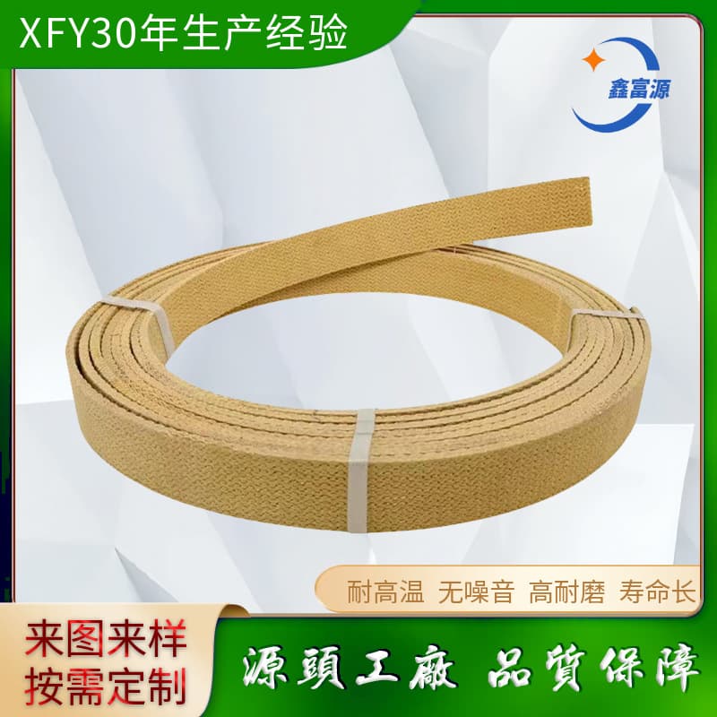 High Wear-Resistant Asbestos-Free Copper Wire Resin Woven Brake Band Marine Windlass Brake Band Manufacturer