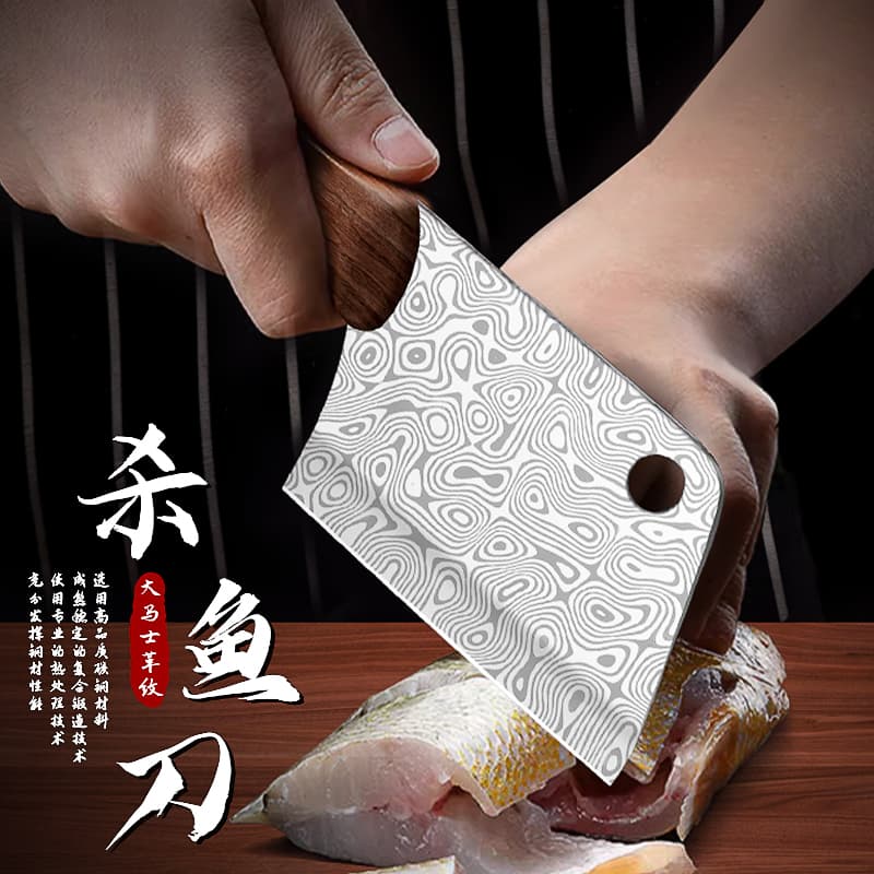 Kitchen Cleaver Fish Knife Mini Small Cleaver Hand Forged Knife Kitchen Women's Drop Shipping