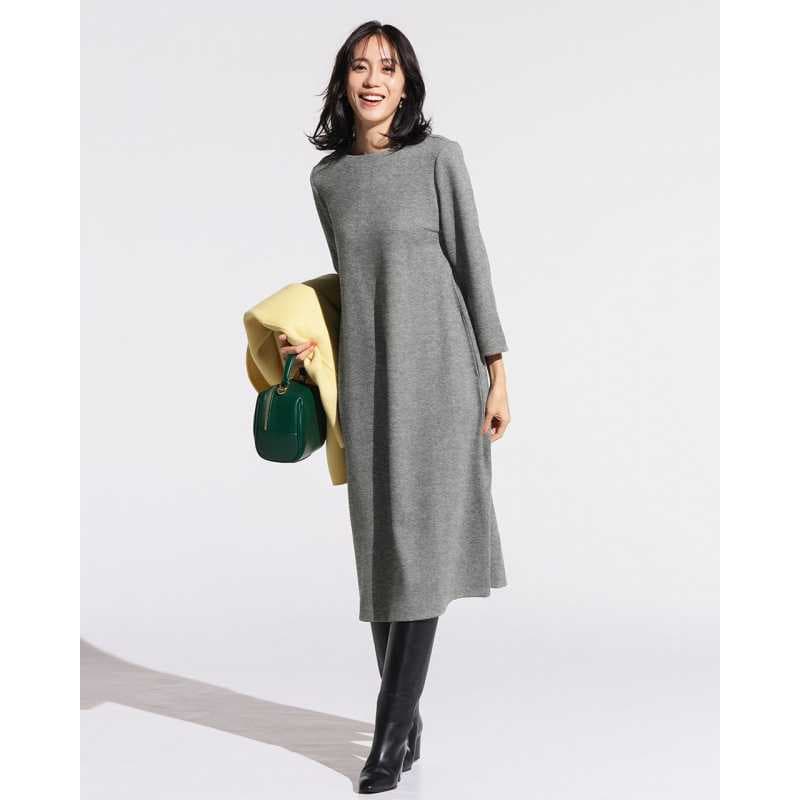 2026 Autumn/Winter New Dress for Women, Tummy-Hiding V-Neck Slim Fit Bodycon Dress, Luxury Black Long Dress