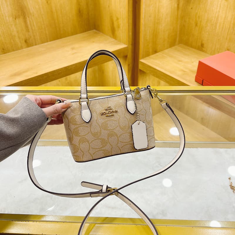 French high-end bags for women 2025 new printed handbags, versatile single shoulder crossbody bags, trendy women's bags
