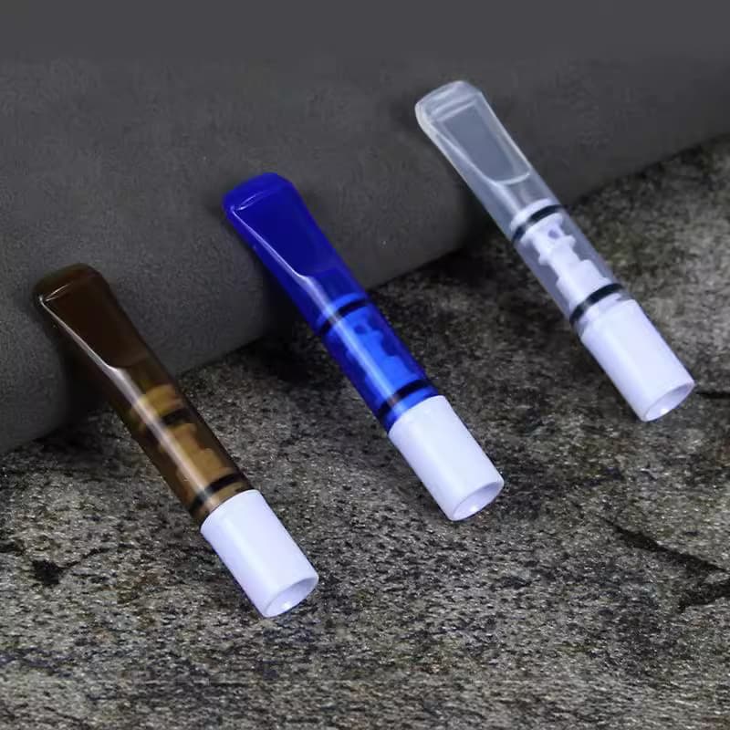 Factory Direct Supply Dual-Gauge Cigarette Filter Tips Disposable Plastic Filter Tips Throwaway Type Factory Wholesale