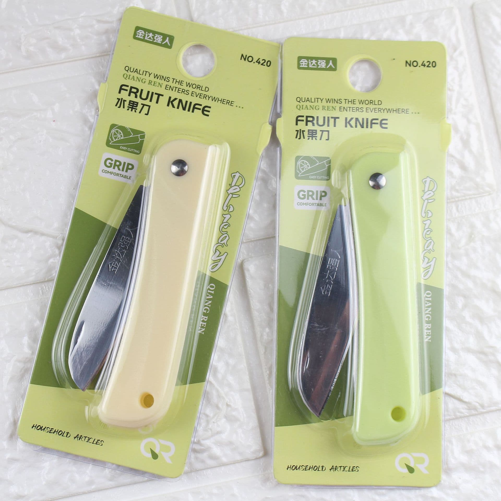 Strong Man Fruit Knife, Kitchen Peeler, Peeling Knife, Melon Slicer, 420 Grade Fruit Knife