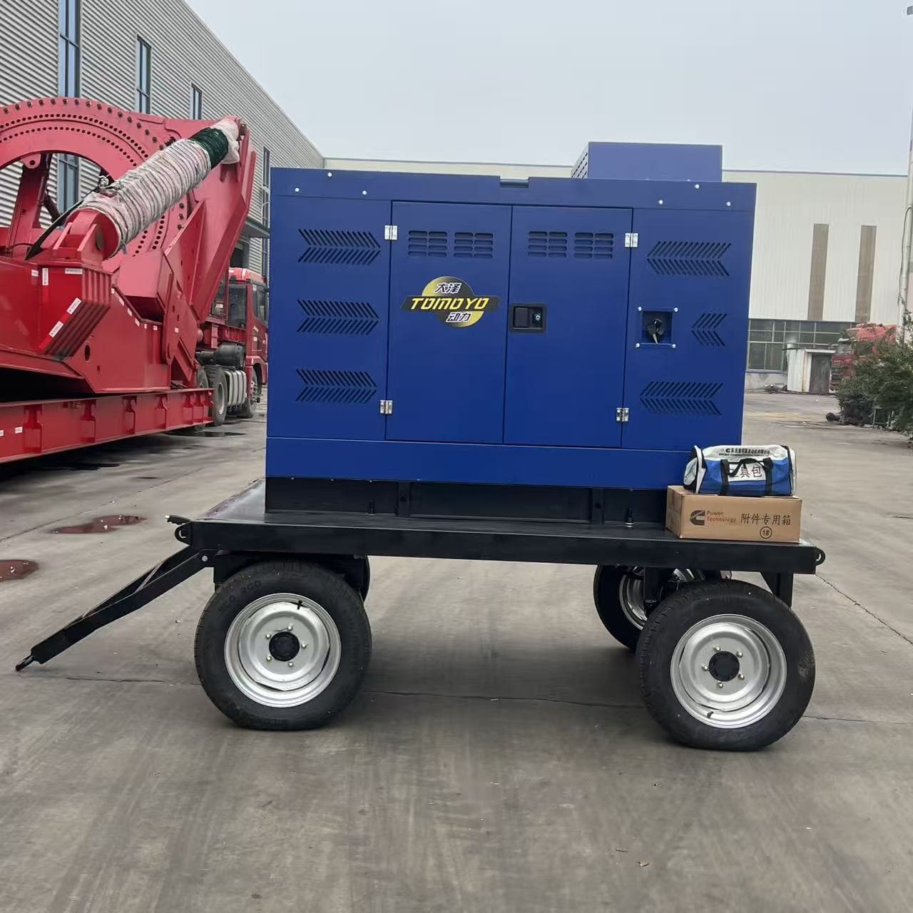 Cummins 400A 500A 600A Diesel Generator Welding Machine Two Persons Simultaneous Welding National III Emission Oil Field