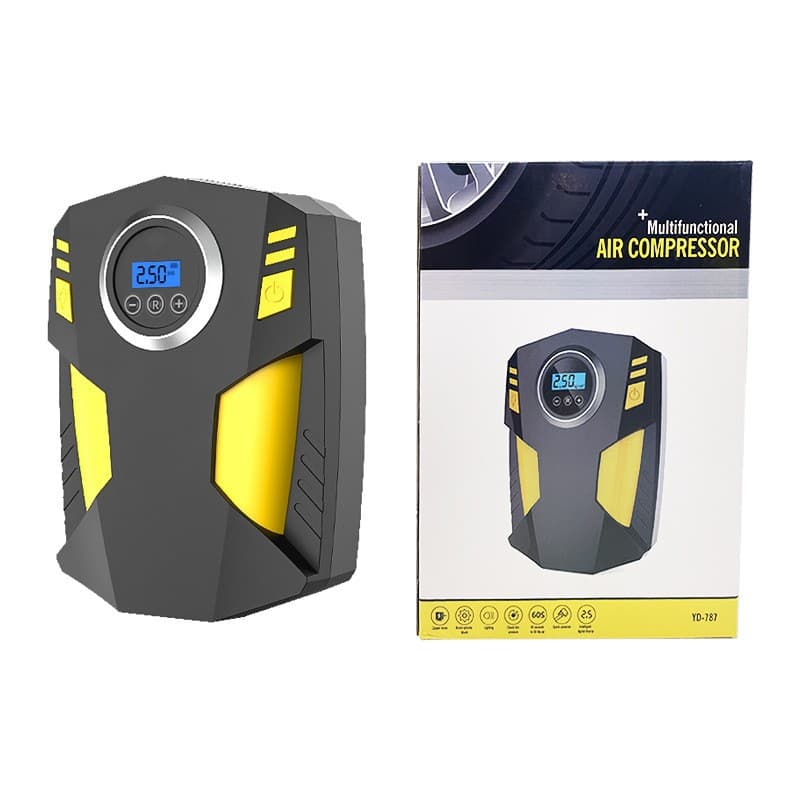 Portable Smart Digital Display Car Inflation Pump High Power Handheld Vehicle Air Pump Compact Automobile Accessories