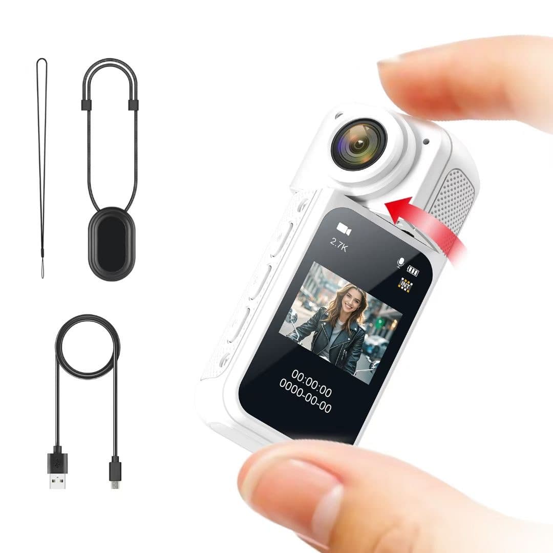 Ultra-Long Battery Life Thumb Action Camera S70 Pet WiFi Camera HD First-Person View Pocket Camera DV