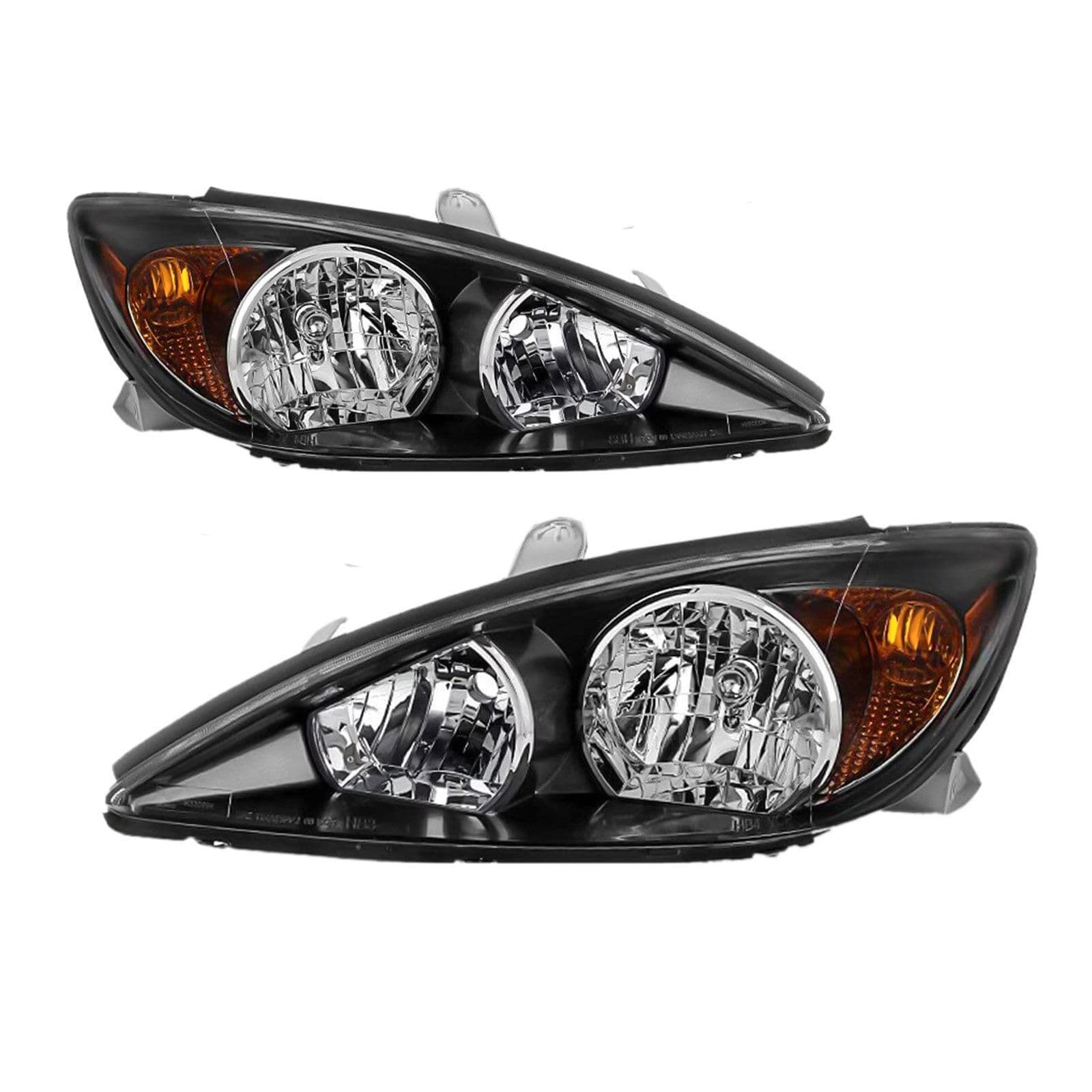Applicable to 2002 2004 Toyota Camry Headlight Assembly Chrome-Plated Headlight