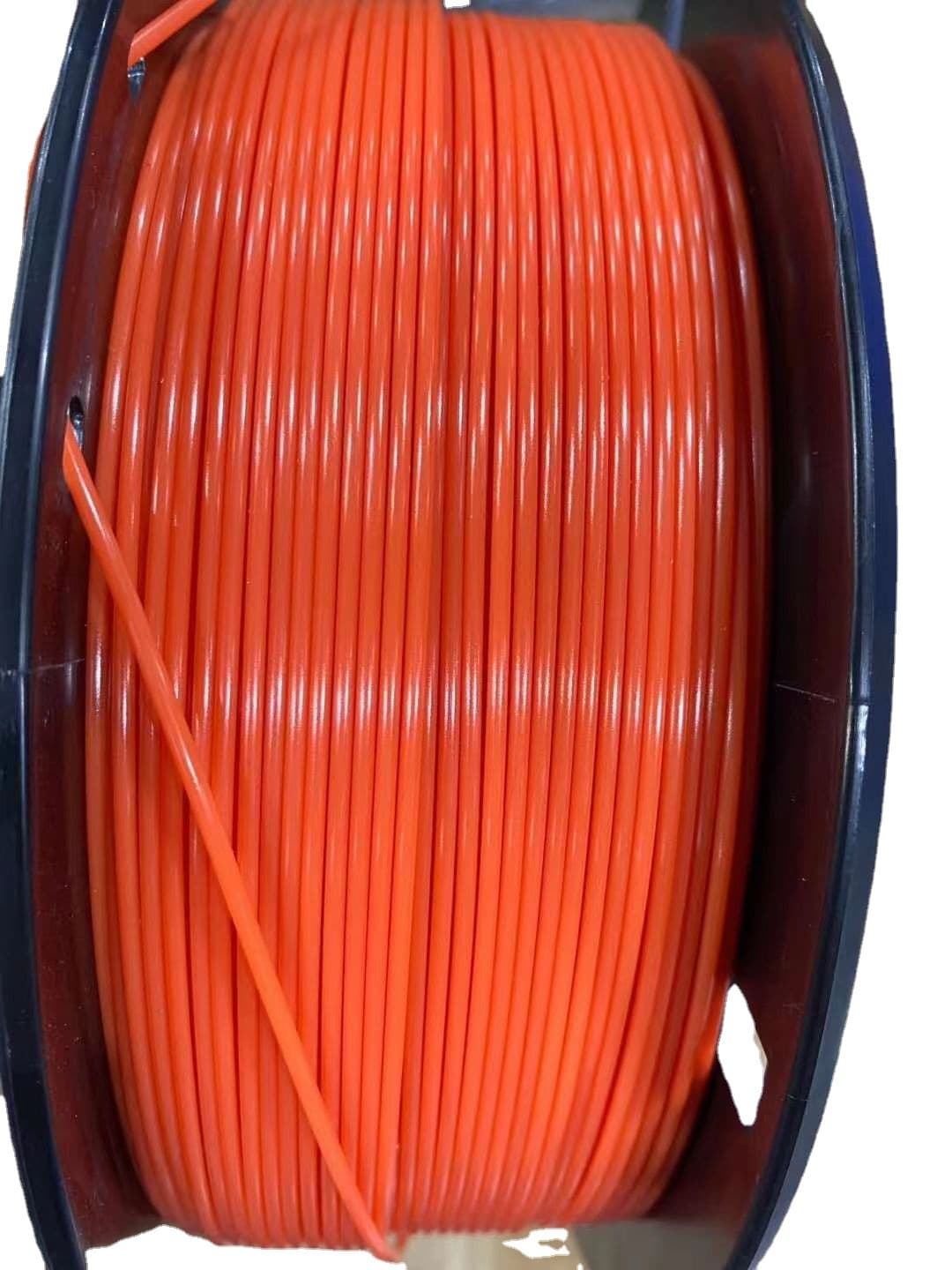 High Quality PLA 3D Printing Filament Neat Roll Pure Material 1.75mm Diameter Net Weight 1KG per Roll for 3D Printer Consumables