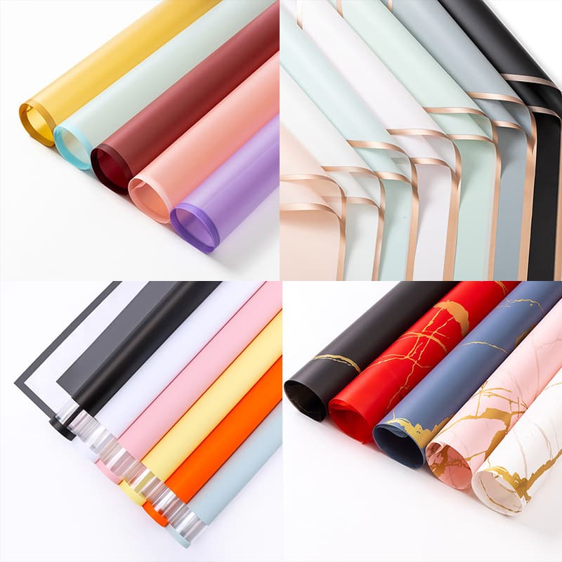 Bouquet Flower Wrapping Paper Premium Flower Shop Supplies Wholesale Rose Floral Waterproof Packaging Paper