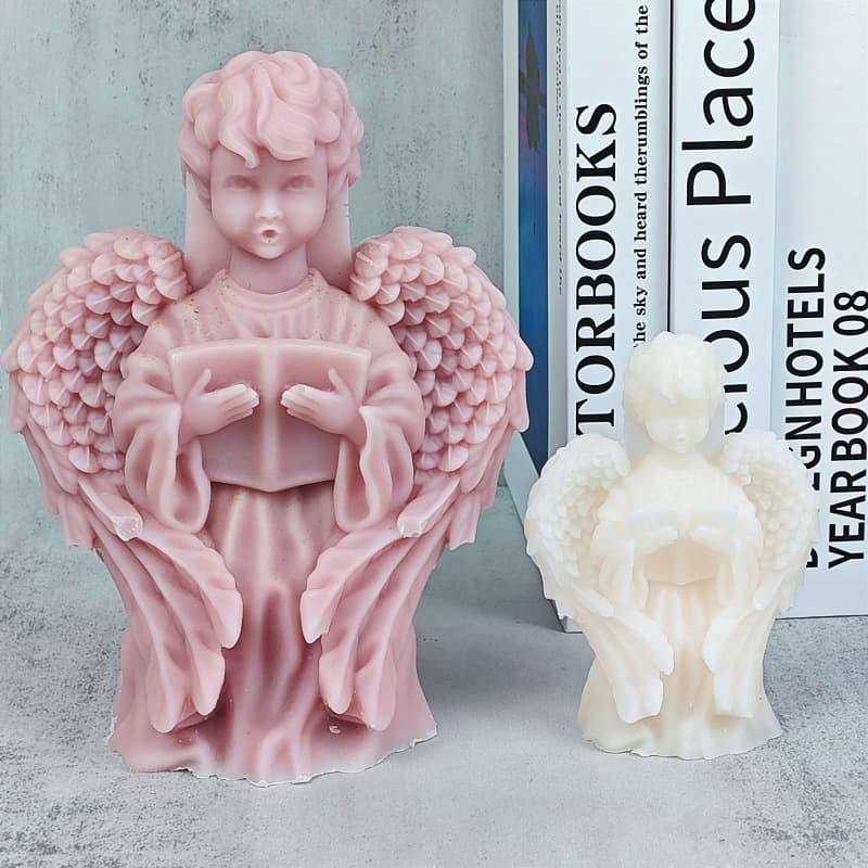 Newlywed Cupid Angel Aromatherapy Candle Creative DIY Wedding Romantic Favor Decoration Silicone Mold