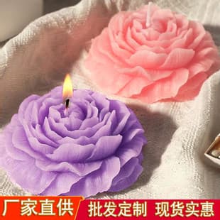 Cross-border Ins Handmade Peony Scented Candle Custom DIY Gift Box Set Niche Premium Aromatherapy Souvenir Flower