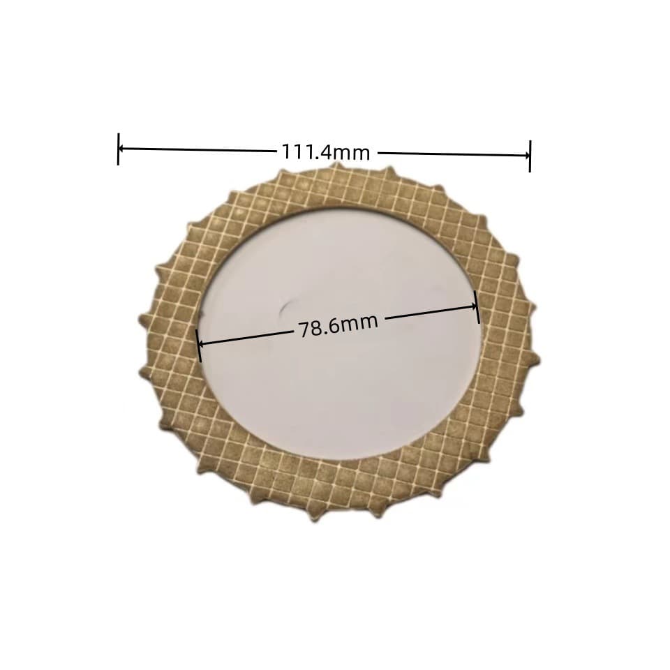 Copper-Based Friction Disc, Copper-Based Clutch Part, Large Machinery Clutch Friction Disc, Copper-Based Brake Pad
