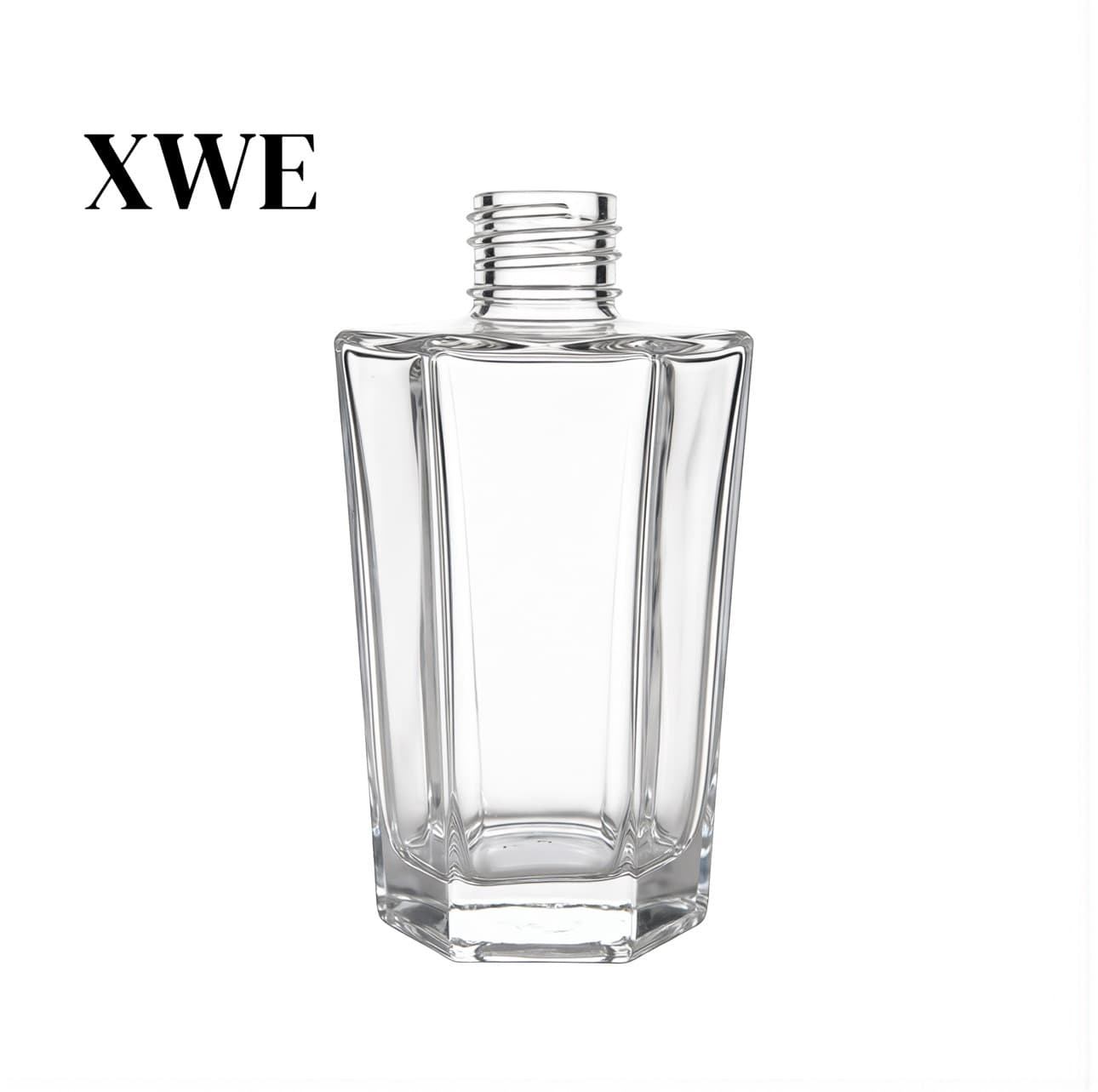 Factory wholesale various shapes transparent aroma bottles in stock, empty bottles for flameless aromatherapy, essential oil aromatherapy, hotel aromatherapy