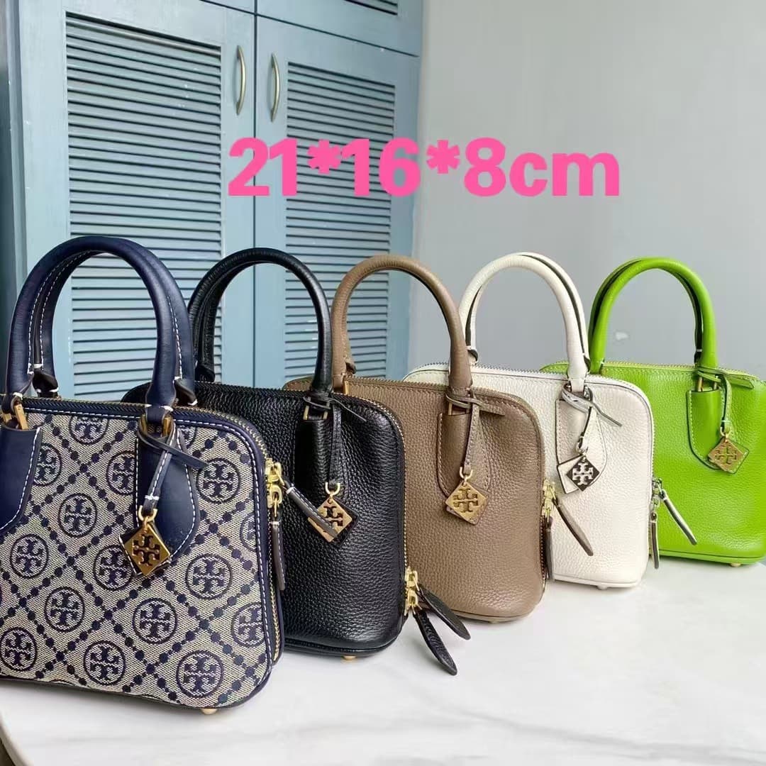 Tortyburch new lychee pattern shell bag full of printed old flower handbag women's shoulder crossbody retro small bag