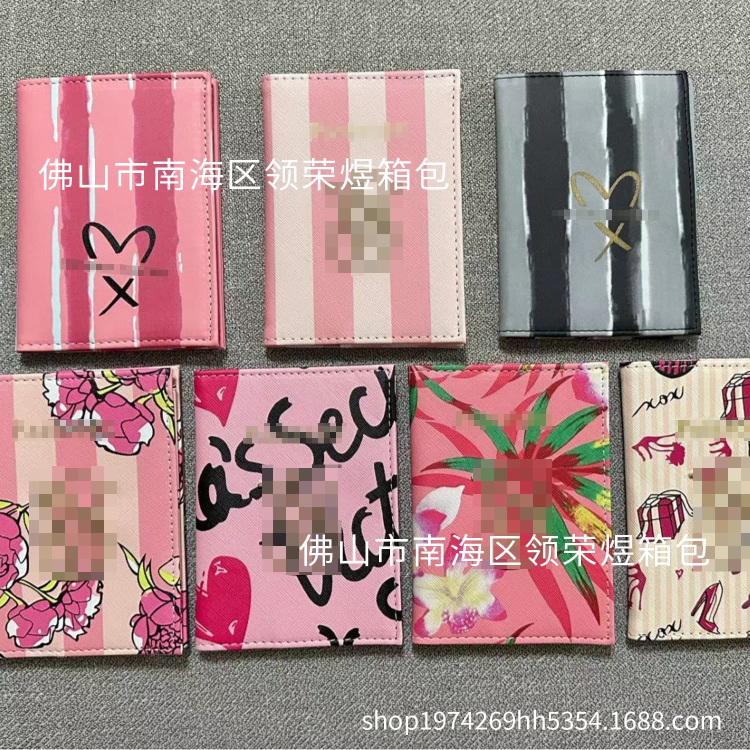 Study abroad travel passport bag card bag multi-functional storage document bag passport holder women's wallet