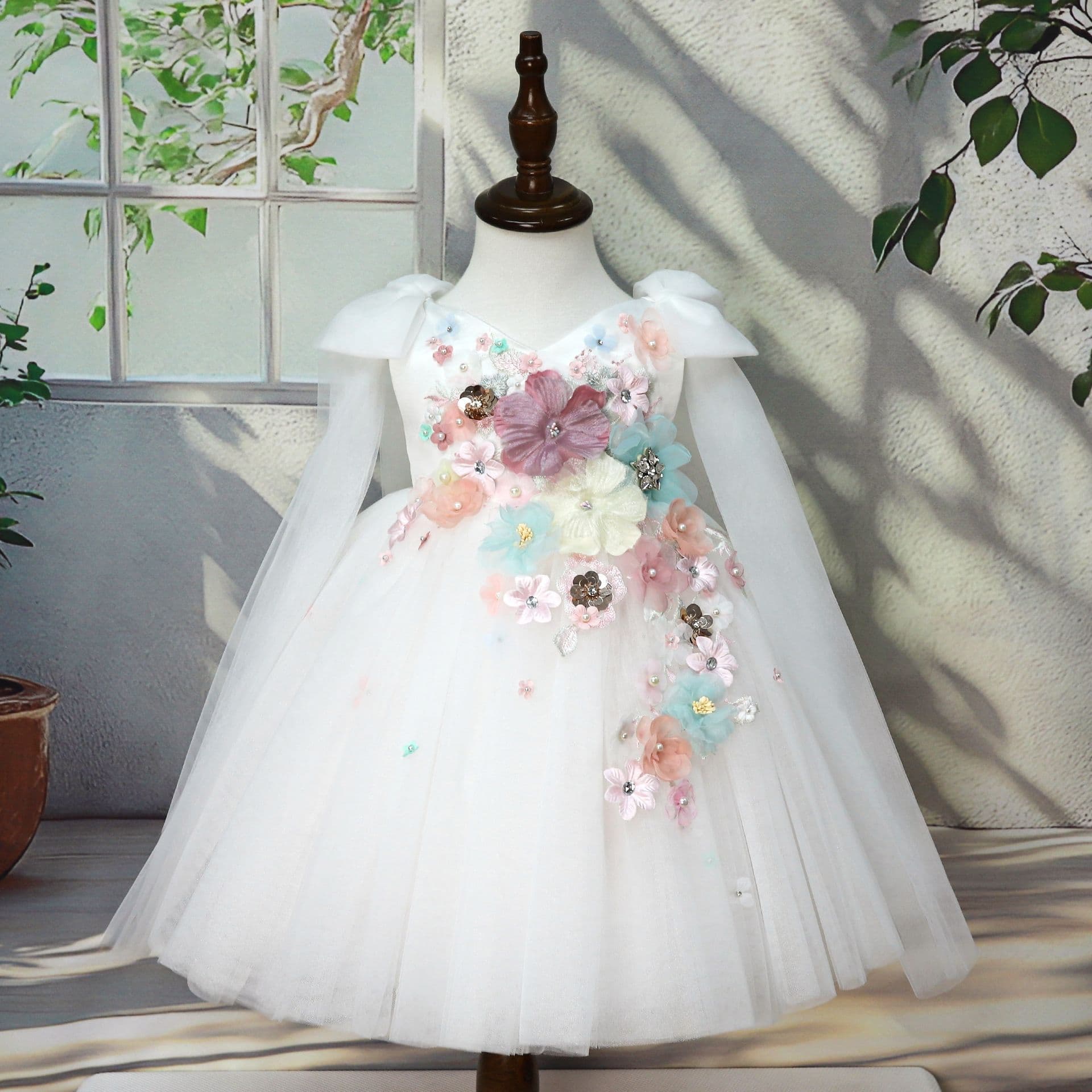 Fairy Series Princess Dress for Girls, Elegant Dress for Children's Hosting Ceremony Gown, 2026 New Style