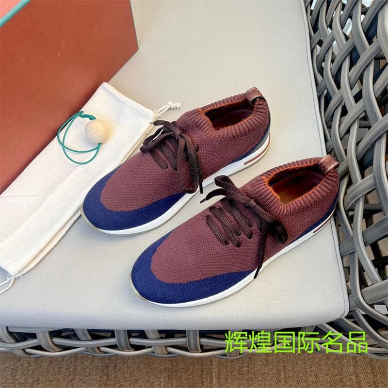 Cashmere Men's Knitted Mesh Shoes Summer Breathable Knit Sneakers Lightweight Comfortable Versatile Casual Shoes