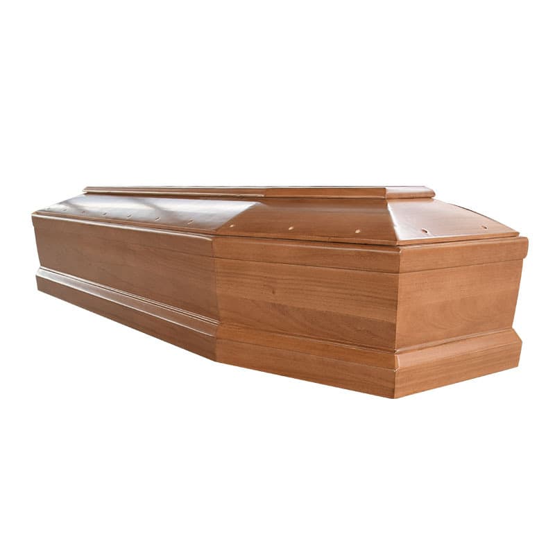 Solid Wood Coffin American Style Rectangular Funeral Supplies Wooden Relocation Coffin Solid Wood European Style Urn Coffin
