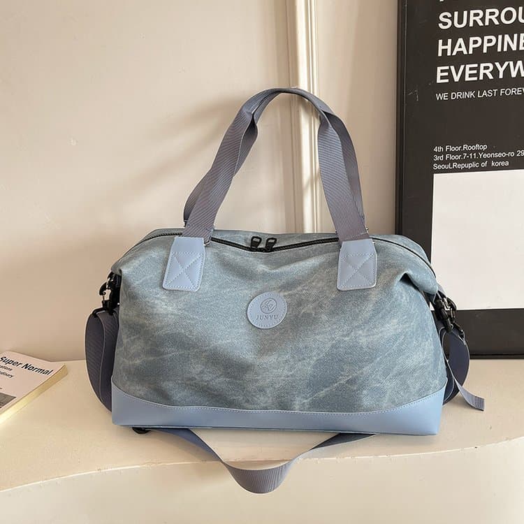 2025 New Cross-Border Travel Duffel Bag, Business Trip Organizer, Portable Luggage Bag, Large Capacity Gym Bag