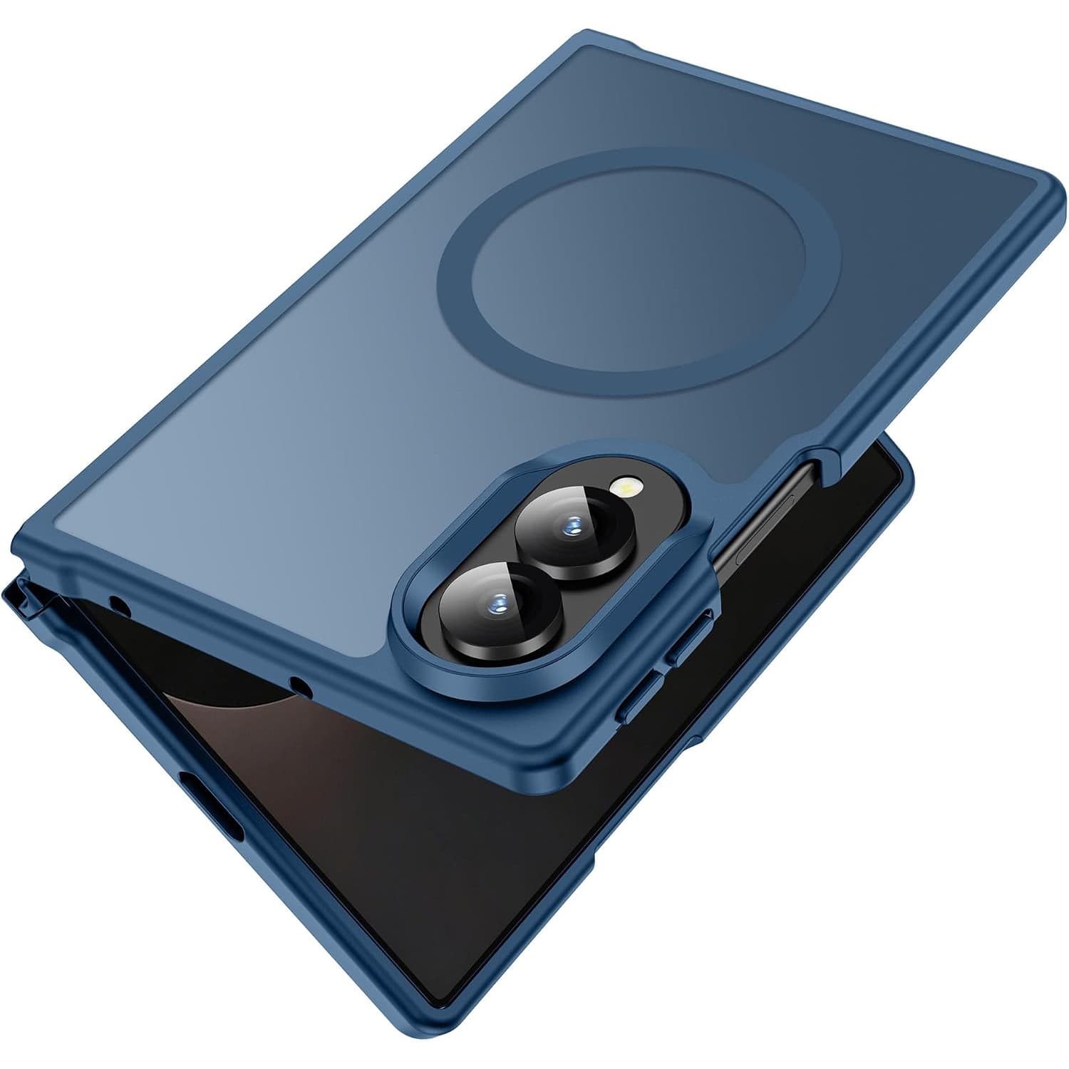 Compatible with Samsung Z Fold 8 Foldable Phone Case Galaxy Z Flip 7 Magnetic Protective Cover 8 Ultra Cross-Border Drop-Resistant