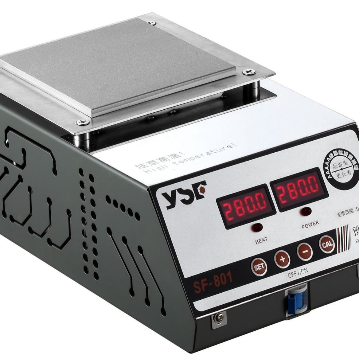 Chuangmeiwei YSF 801 Digital Display Constant Temperature Heating Platform, Constant Temperature Preheating Table, Repair Table 100*100