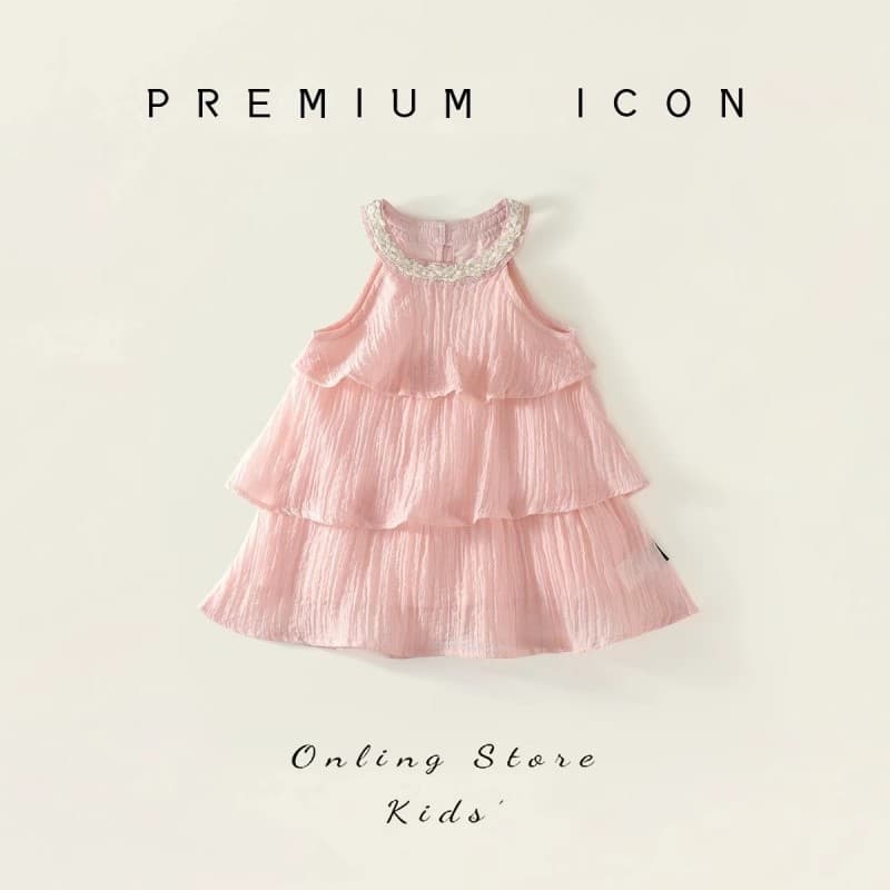 Girls' Elegant Dress 2025 Summer Collection Halter Party Kids Chiffon Layered Skirt Princess Dress for Toddlers and Children