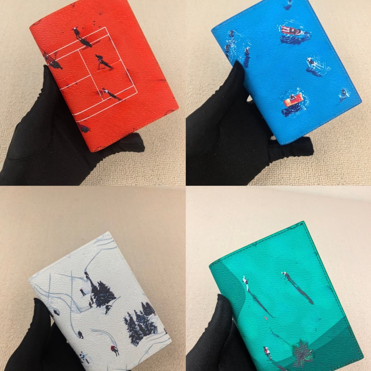 Foreign trade card bag mini vertical wallet passport ID card driver's license storage bag ticket holder card holder