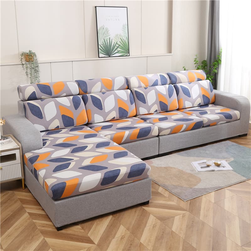 Sofa cover universal all-inclusive simple modern combination universal non-slip dustproof sofa cushion cover elastic sofa fitted sheet