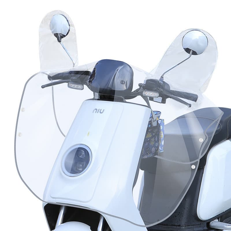 Electric Scooter Front Rain Cover, Waterproof Dashboard Protector, Windproof Handlebar Cover